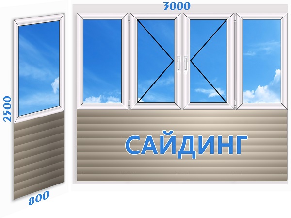 пластиковое окно 130x140
